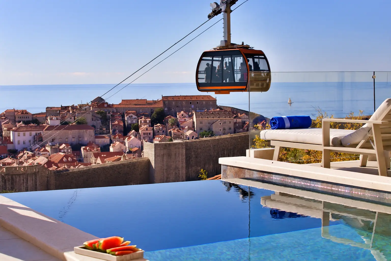 Villa D' Republic Dubrovnik infinity pool and Adriatic view photo 10
