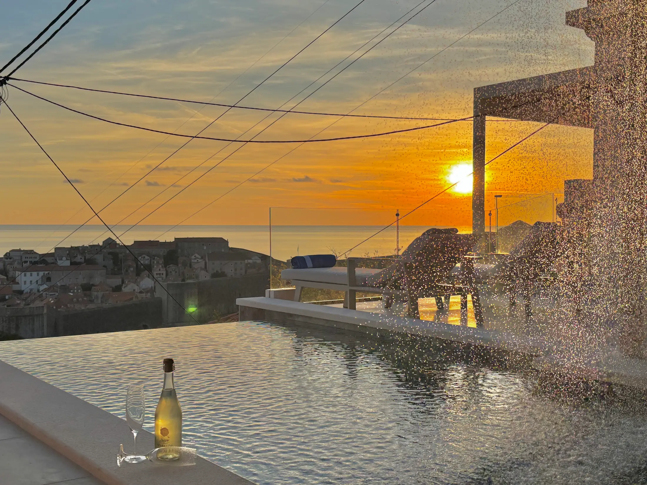 Villa D' Republic Dubrovnik infinity pool and Adriatic view photo 14