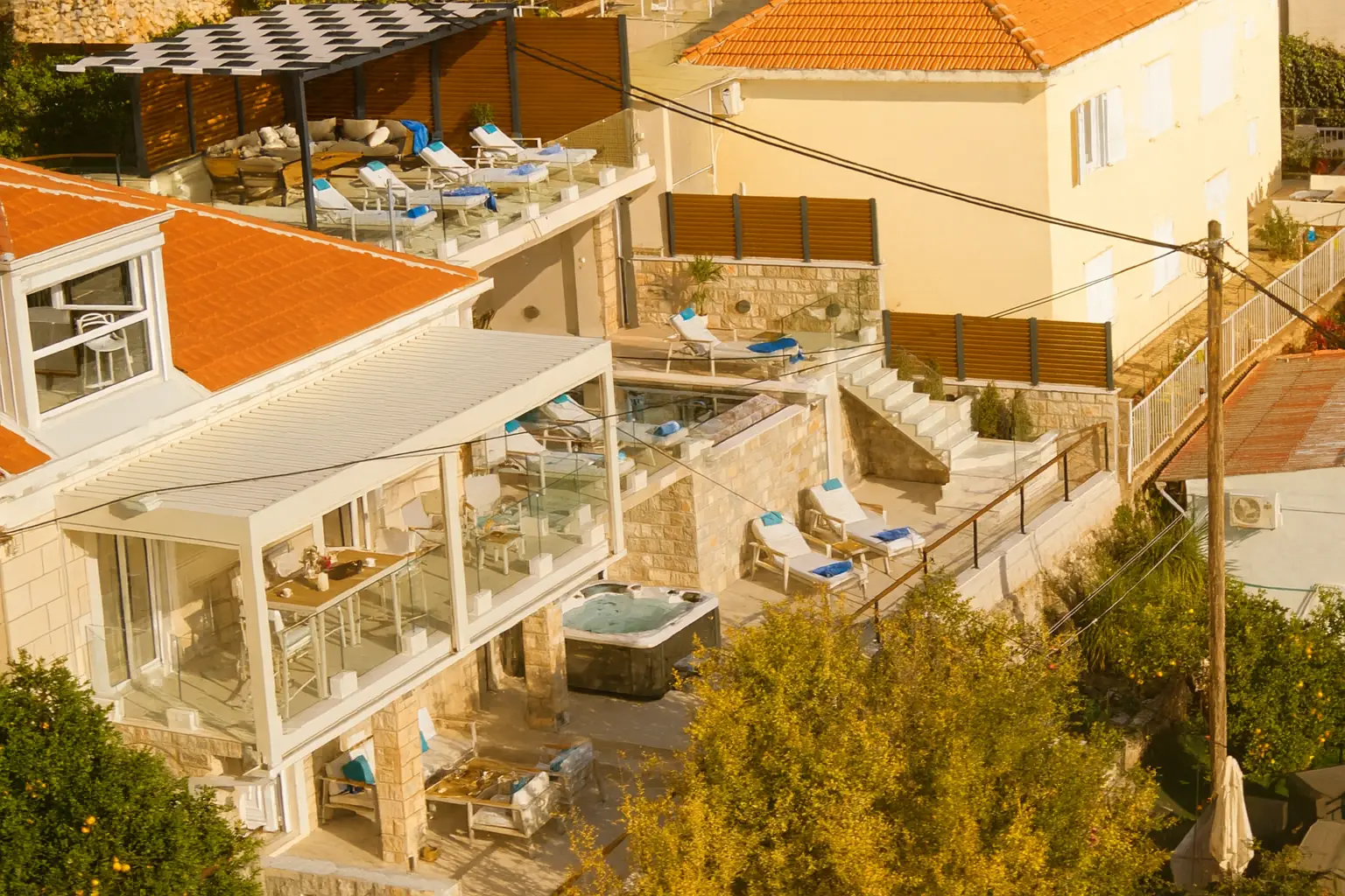 Villa D' Republic Dubrovnik infinity pool and Adriatic view photo 15