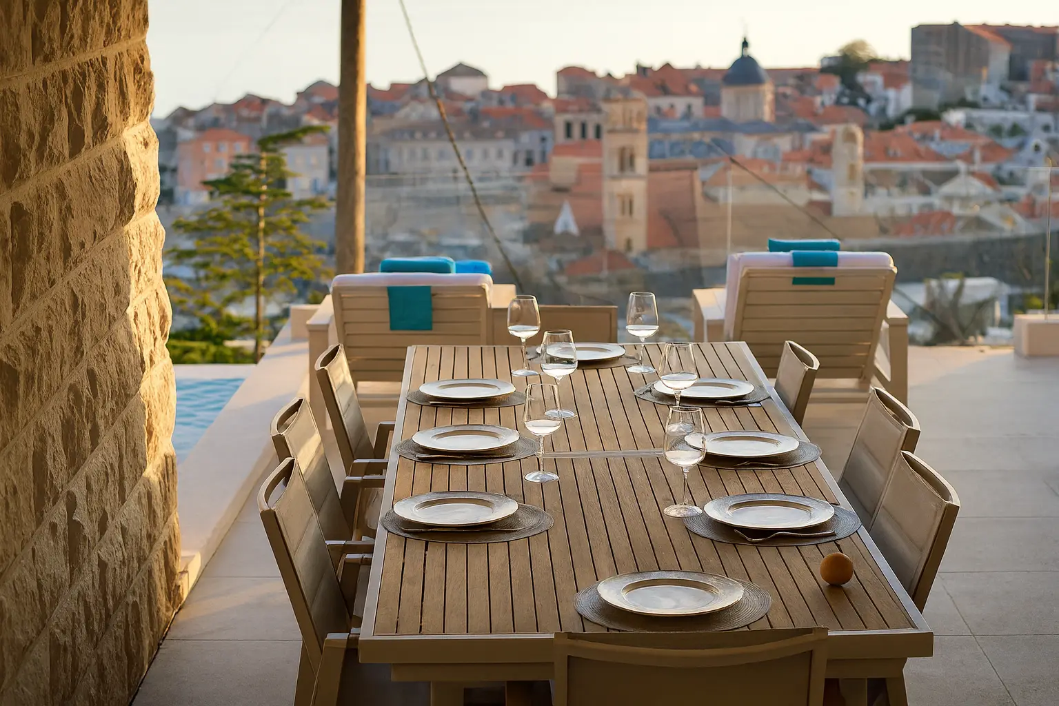 Villa D' Republic Dubrovnik infinity pool and Adriatic view photo 5